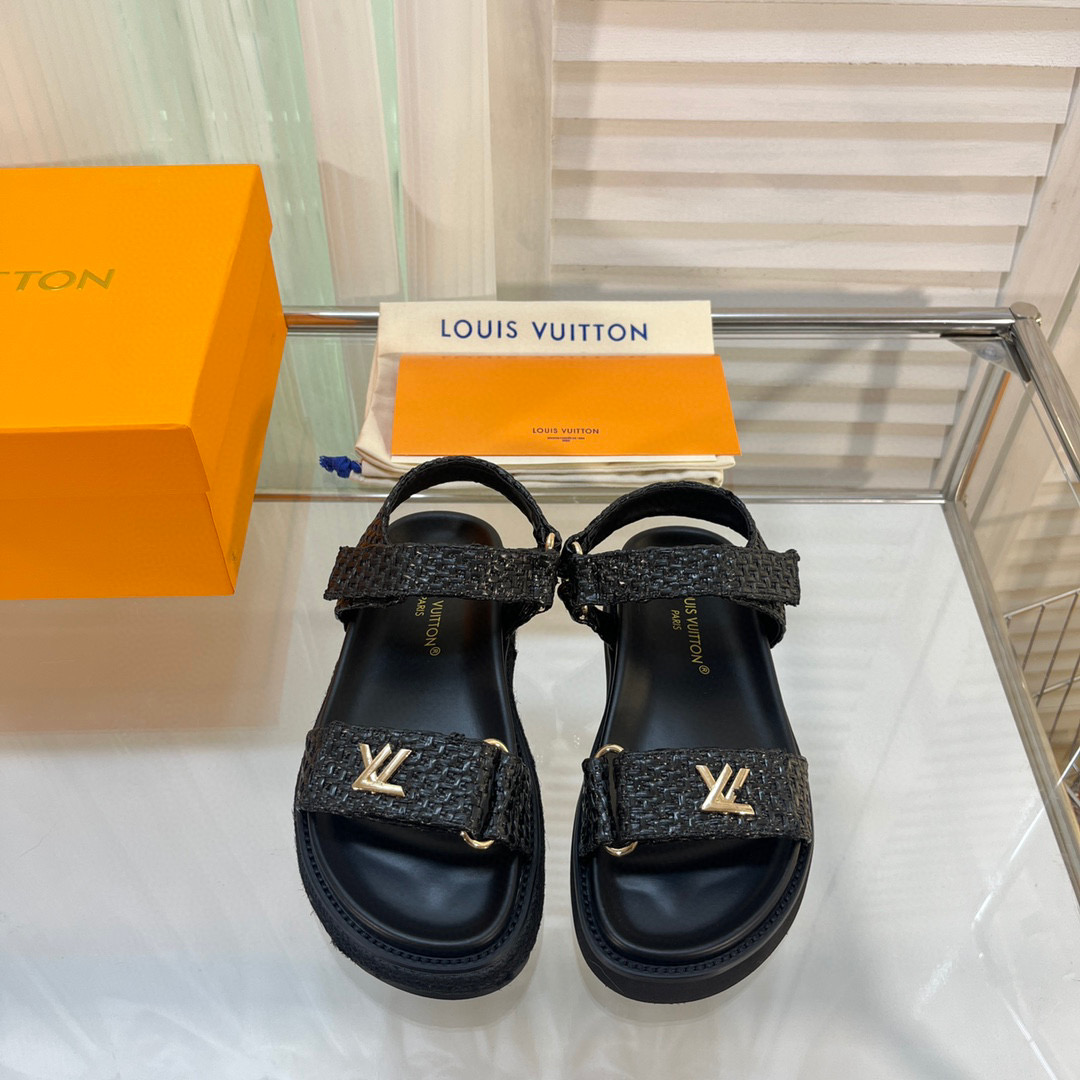 Louis Vuitton LV Sunset Beach Sandals Slide