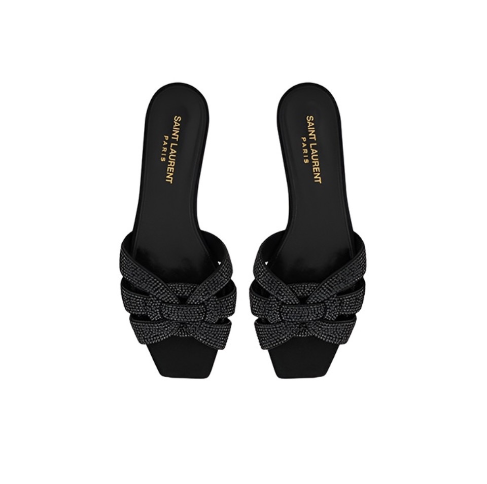 YSL Saint Laurent Nu Pieds Band Drill