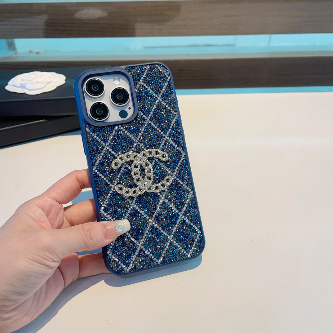 CHANEL Diamond Phone Case