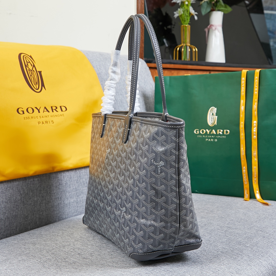 Goyard artois bag grey
