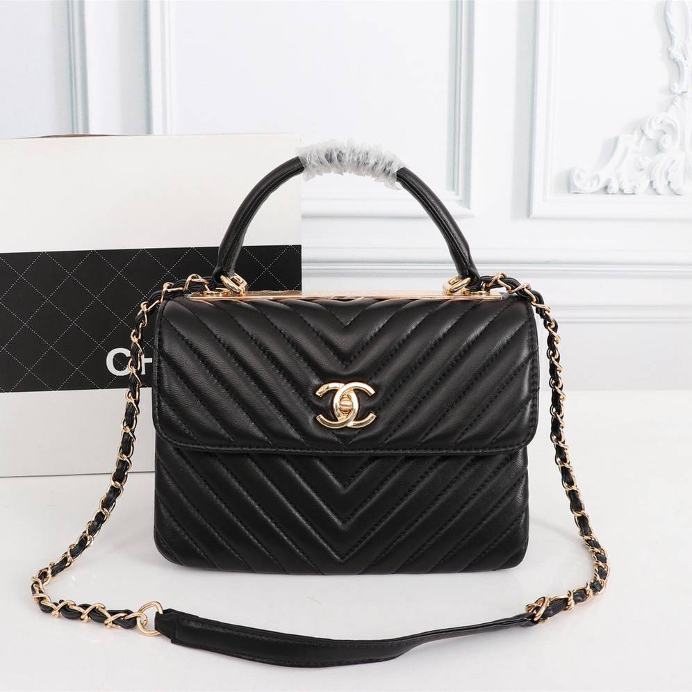 Chanel Flap Bag Trendy CC With Top Handle