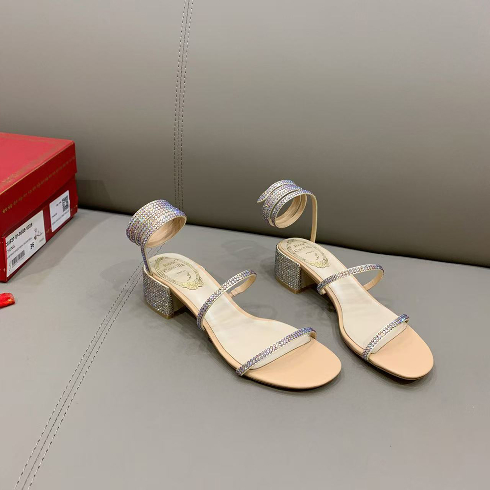 Rene Caovolla Juniper Metallic Sandals