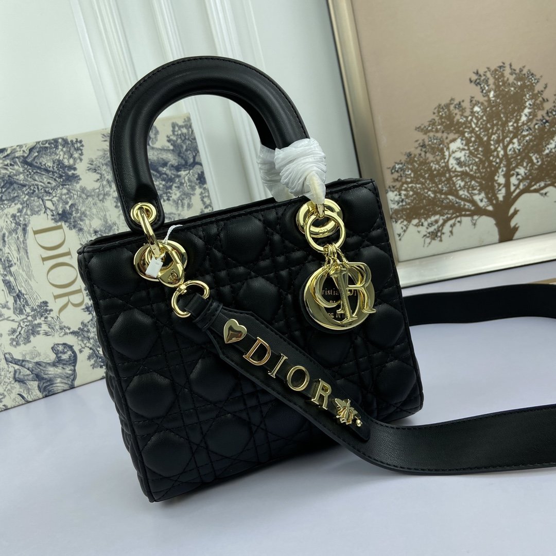 Dior The LADY DIOR Bag MINI SIZE(17*15*7cm)