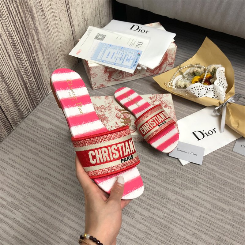 Dior DWAY Slide Slipper Sandals