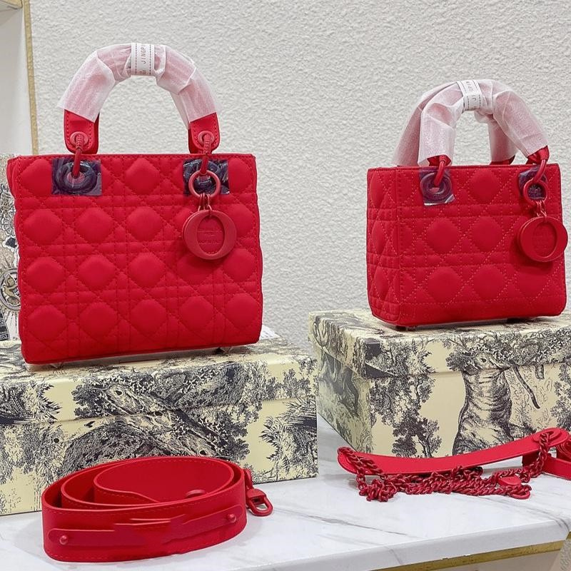 Dior The LADY DIOR Bag Ultramatte Cannage Calfskin