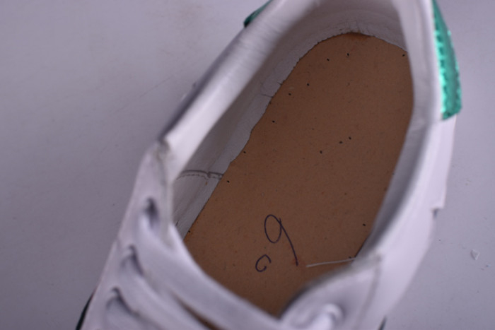 Gucci Ace Embroidered Low-Top Sneaker WITH COLORFUL STARS 431942-A38G1