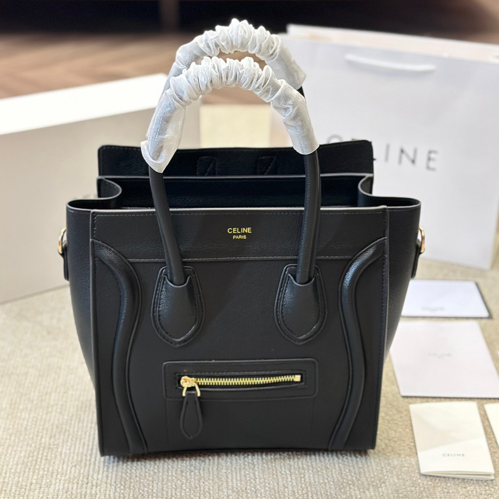 Celine Luggage Smiley leather handbag crossbody bag