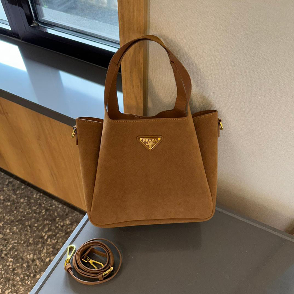 Prada Suede Mni Tote Ld44