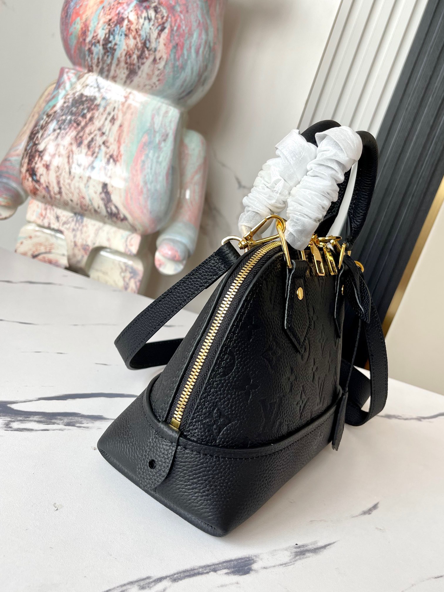 Louis Vuitton LV Alma BB 2way bag Monogram Empreinte Leather