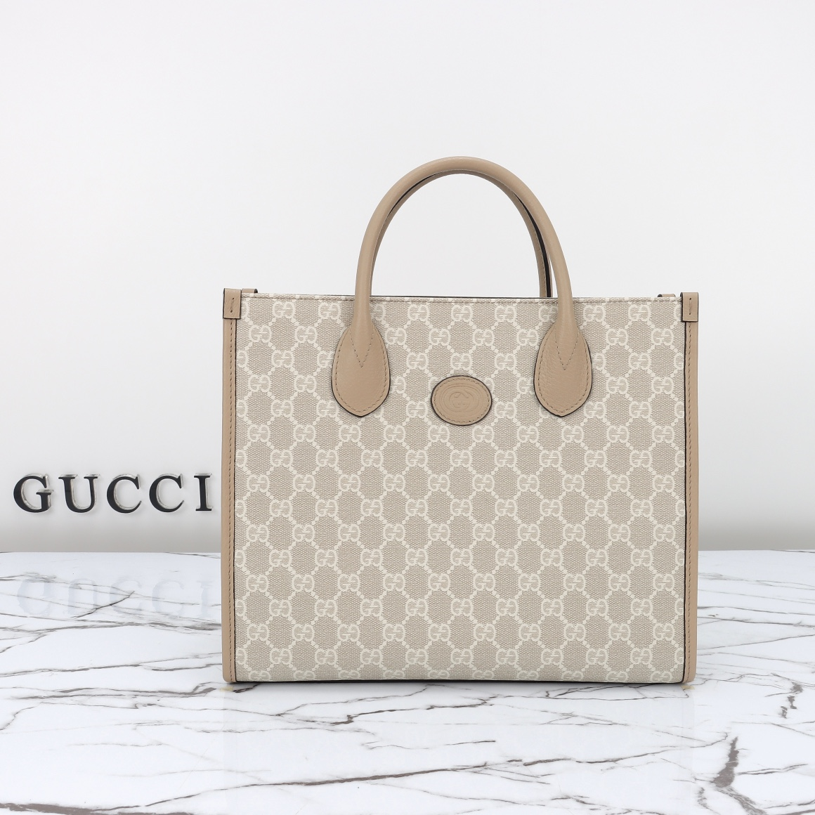 Gucci Canvas Tote Handbag