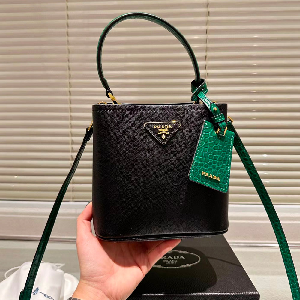 Prada Panier Handbag Saffiano