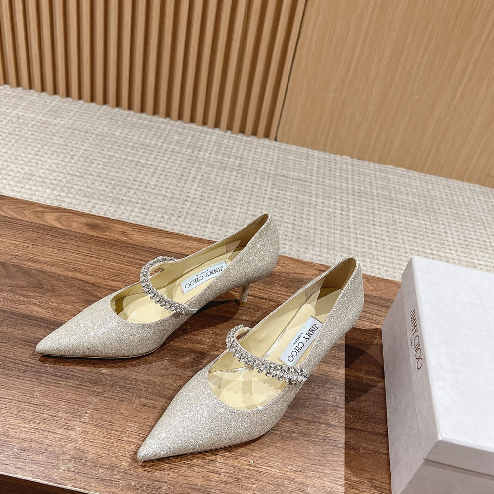 Jimmy Choo Baily Tidal Spike Slide Sandal