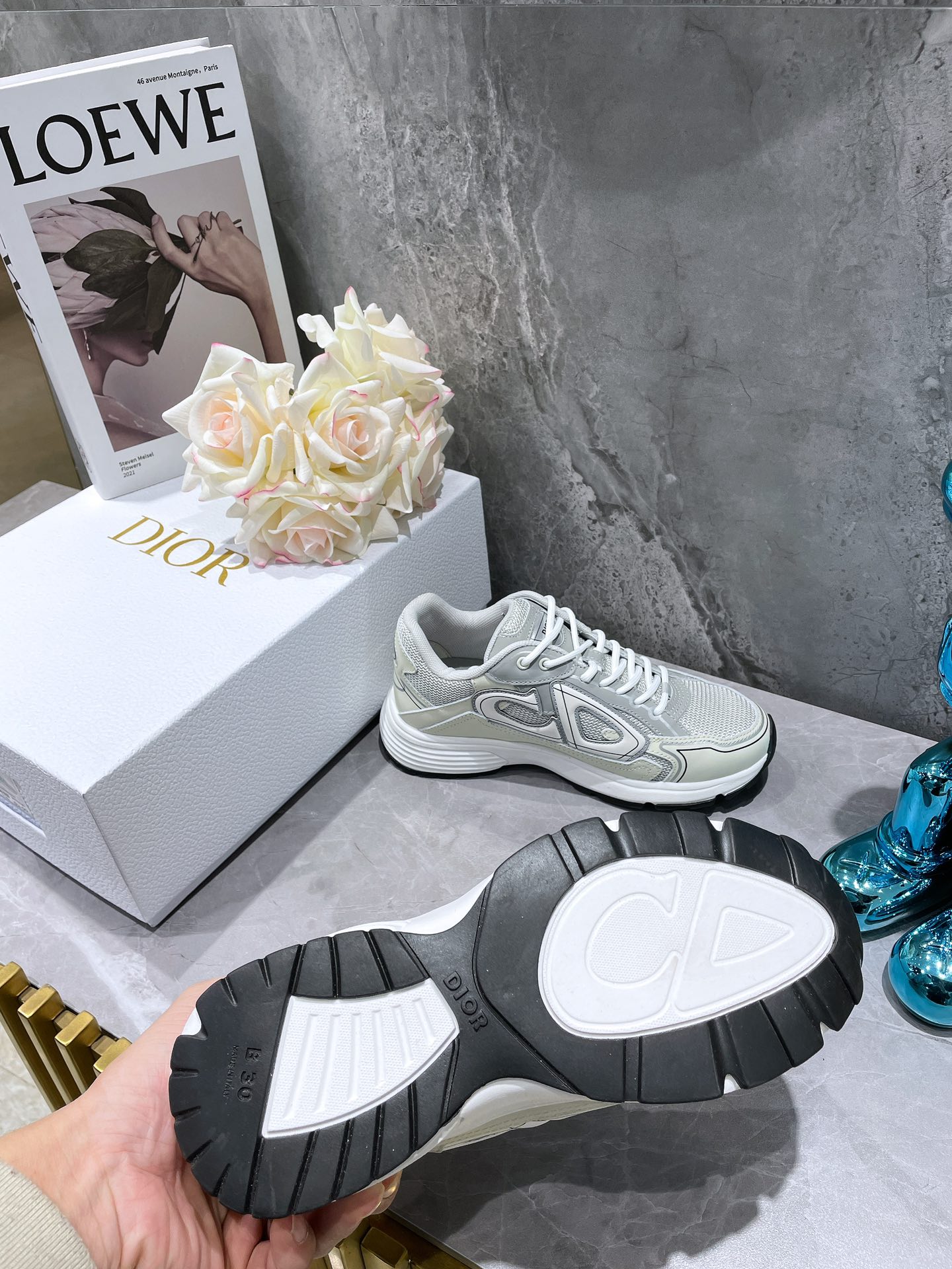 Dior B30 Dad Sneakers Gray