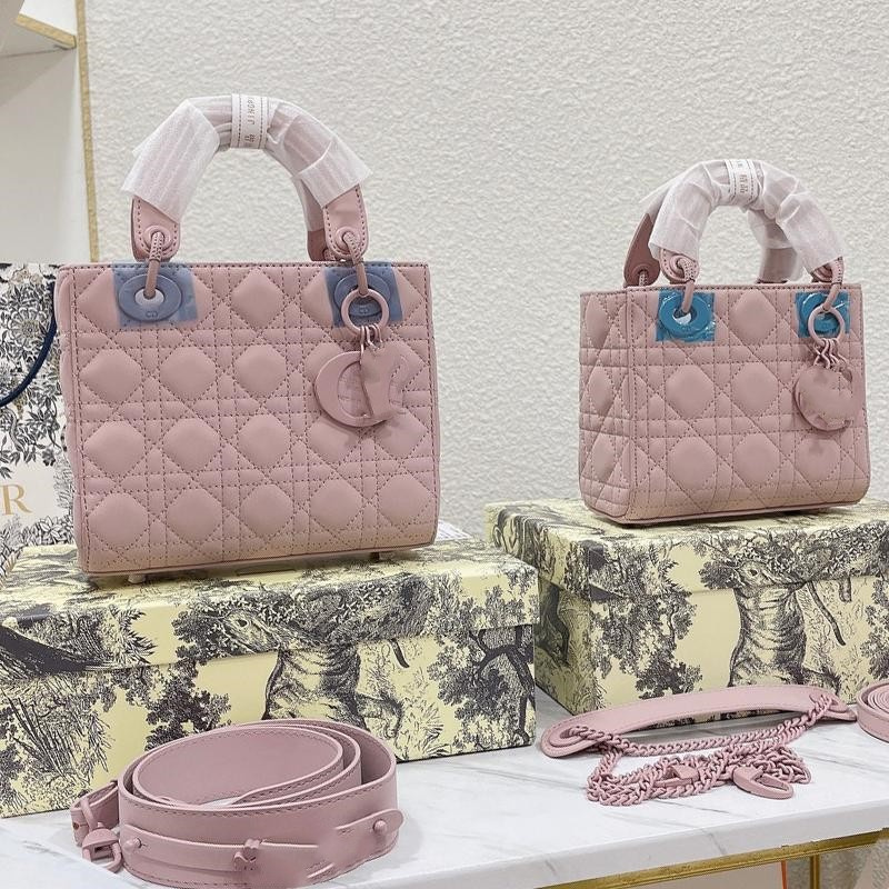 Dior The LADY DIOR Bag Ultramatte Cannage Calfskin