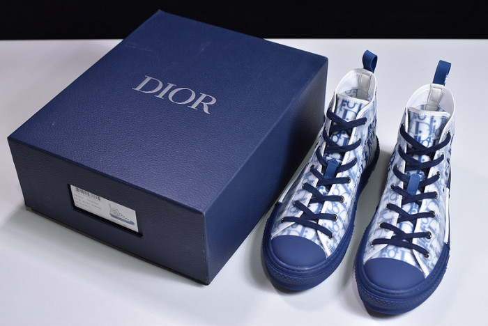 Dior B23 Oblique High Top Shoes