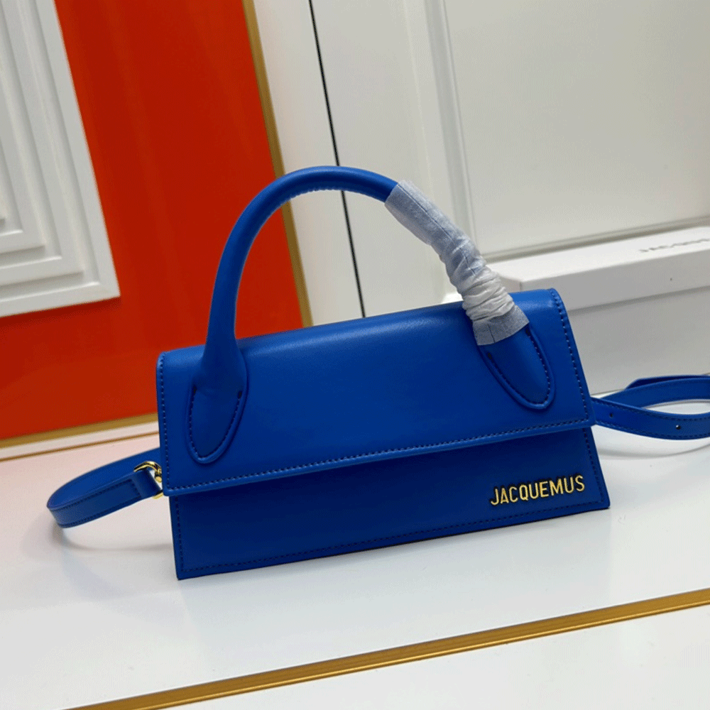 Jacquemus Leather Pocket Red Envelope  Bags