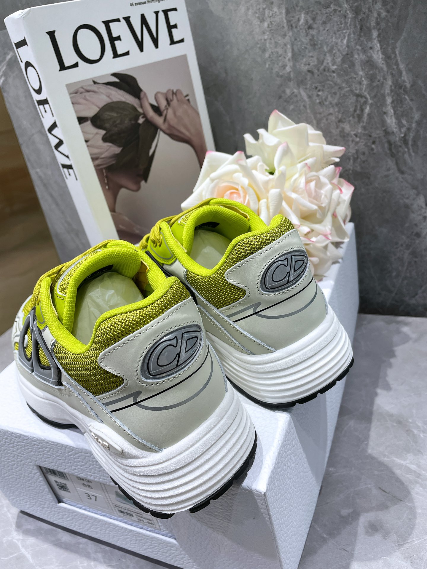 Dior B30 Dad Sneakers Green