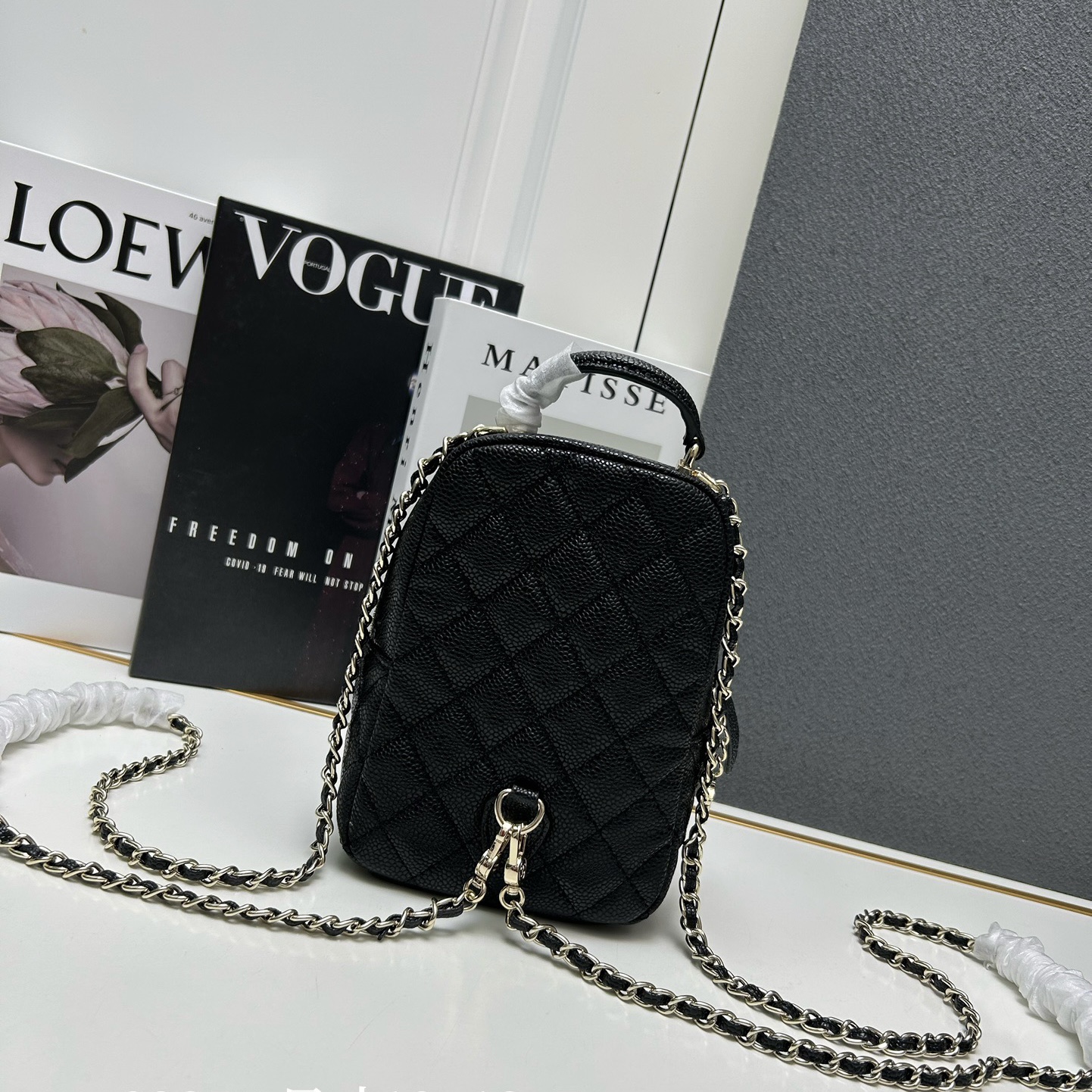 Chanel Grained Cowhide Backpack