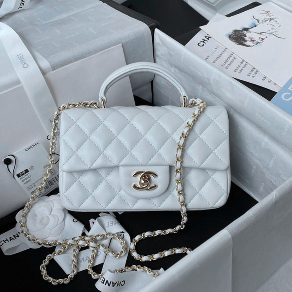Chanle   Mini Top Handle CF