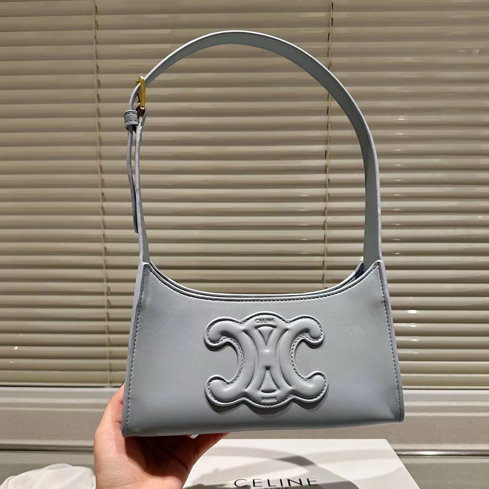 Celine Cuir Triomphe Relief Handbag