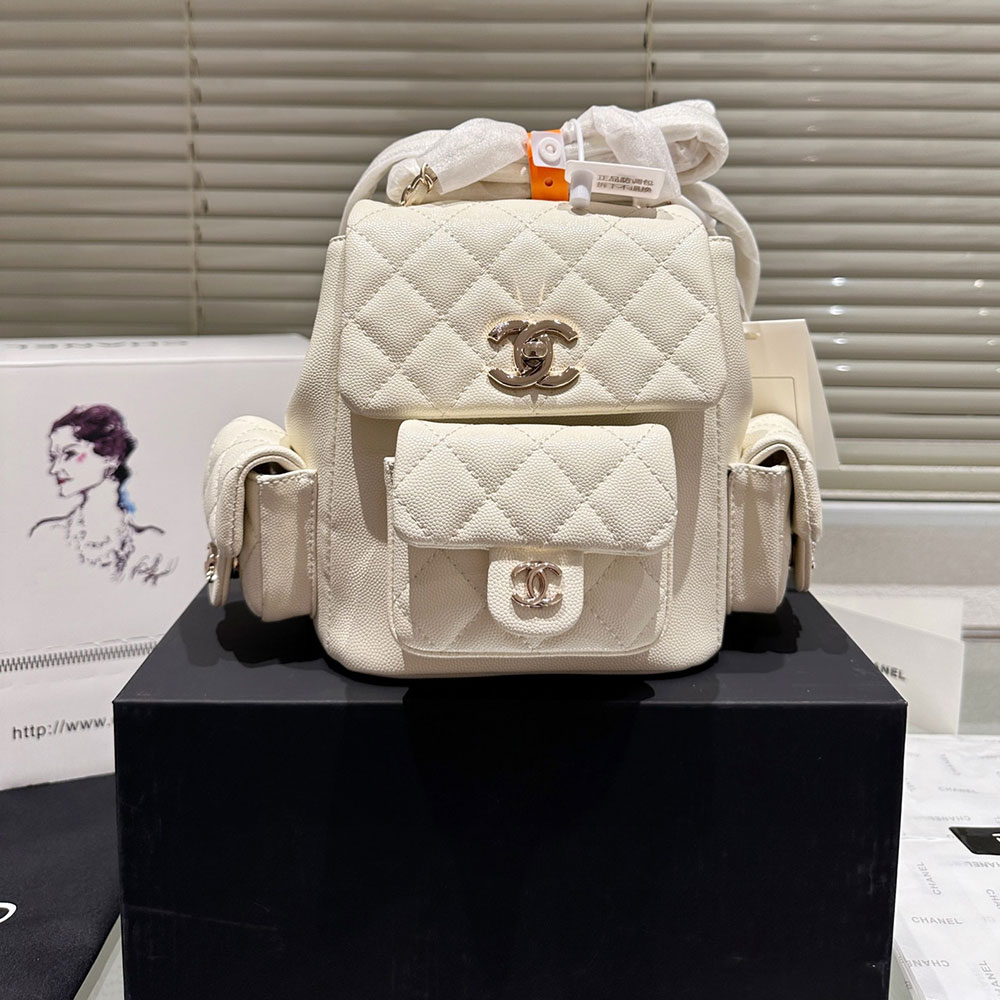 Chanel  23K Double Side Pocket Bag