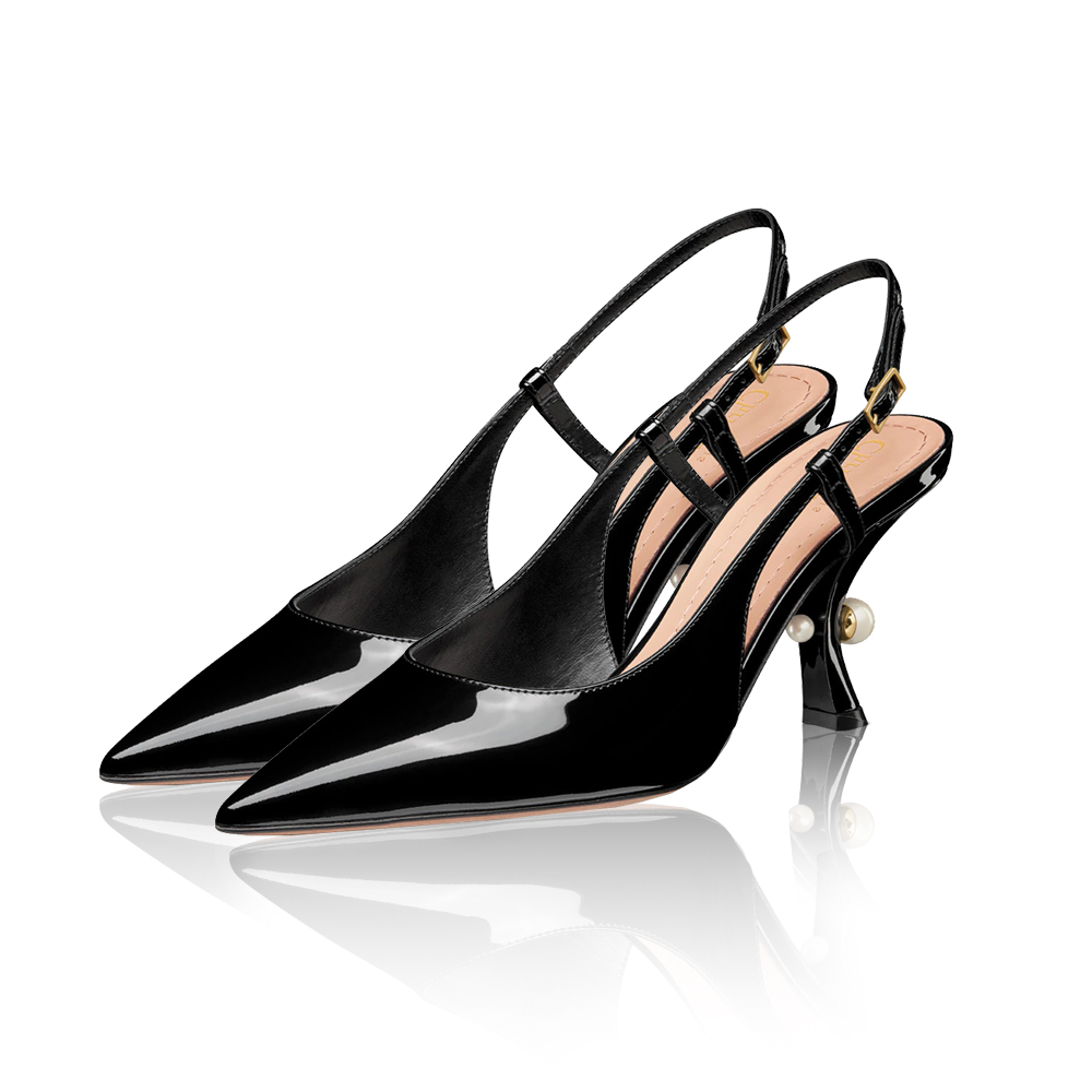 Dior Tribales Open Heel Pumps
