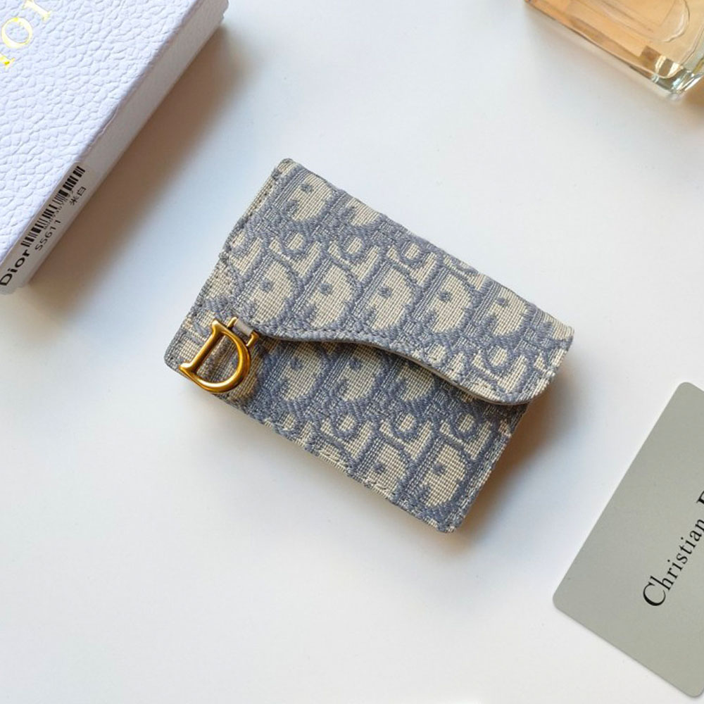 Dior Saddle Card Holder Wallet