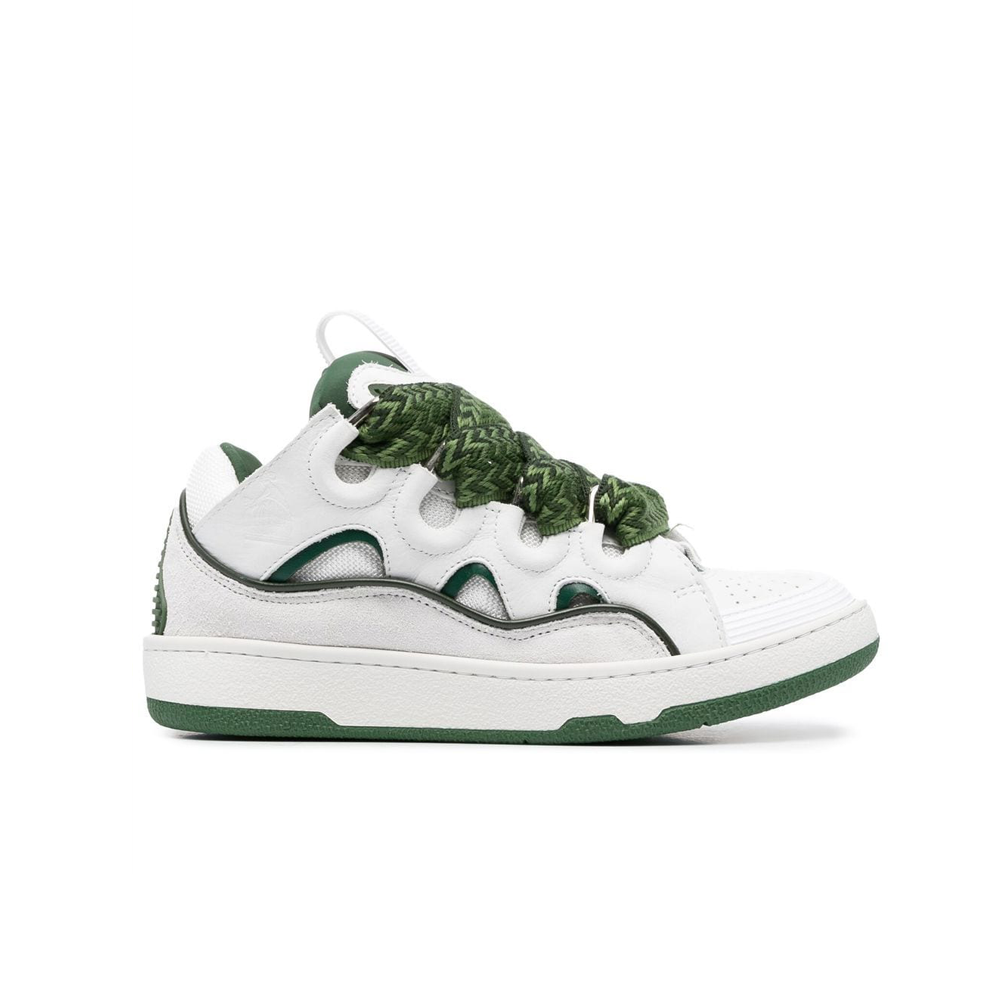 Lanvin LEATHER CURB SNEAKERS