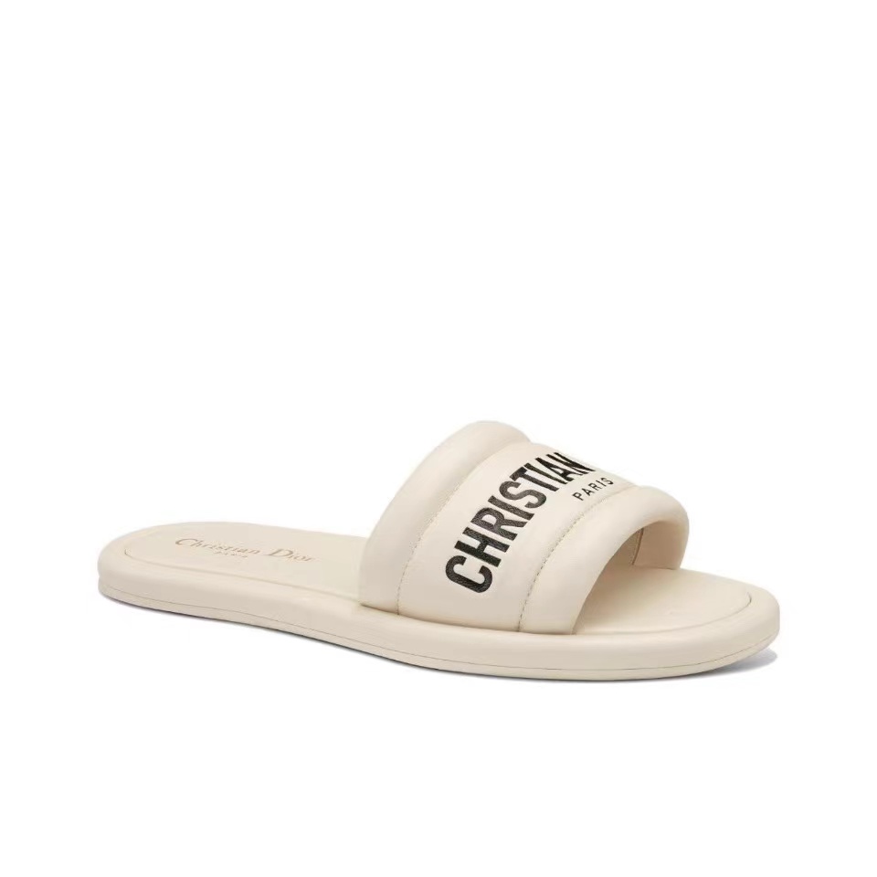 Dior Every-D Leather Fashion Flip-flops Shoes Sandal