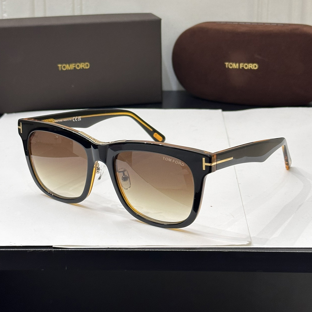 Tom Ford Gradient Clear Sunglasses