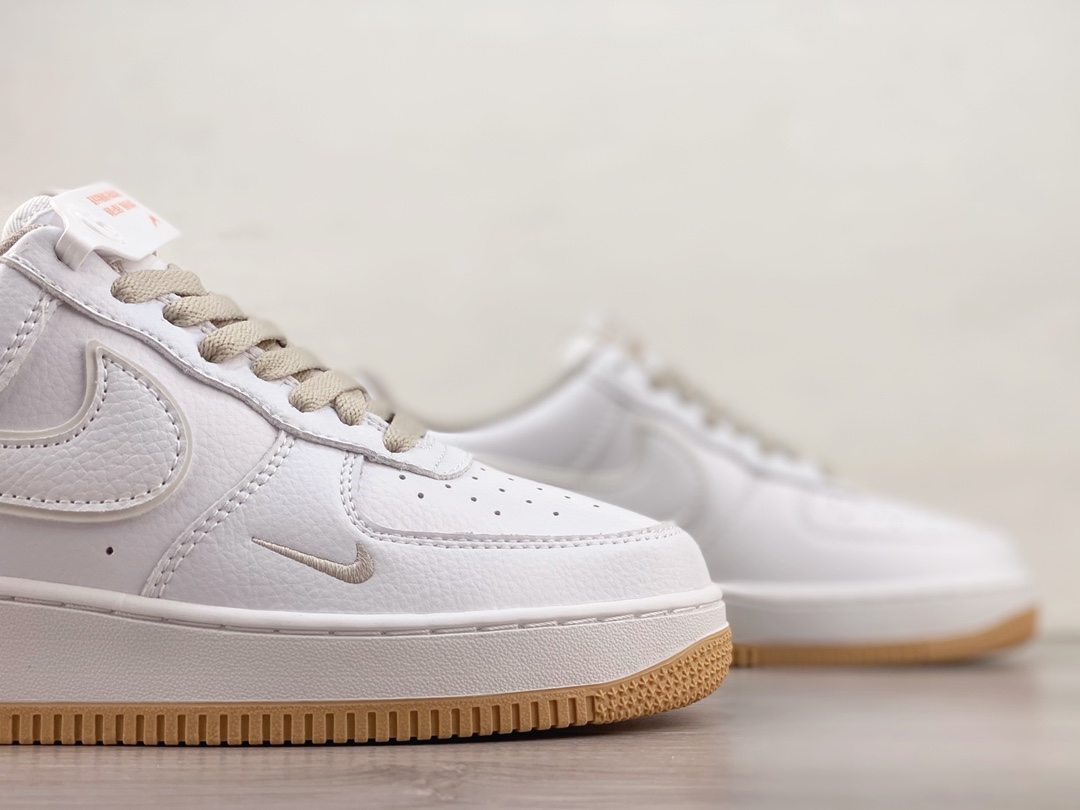 Nike Air Force 1 White Brown