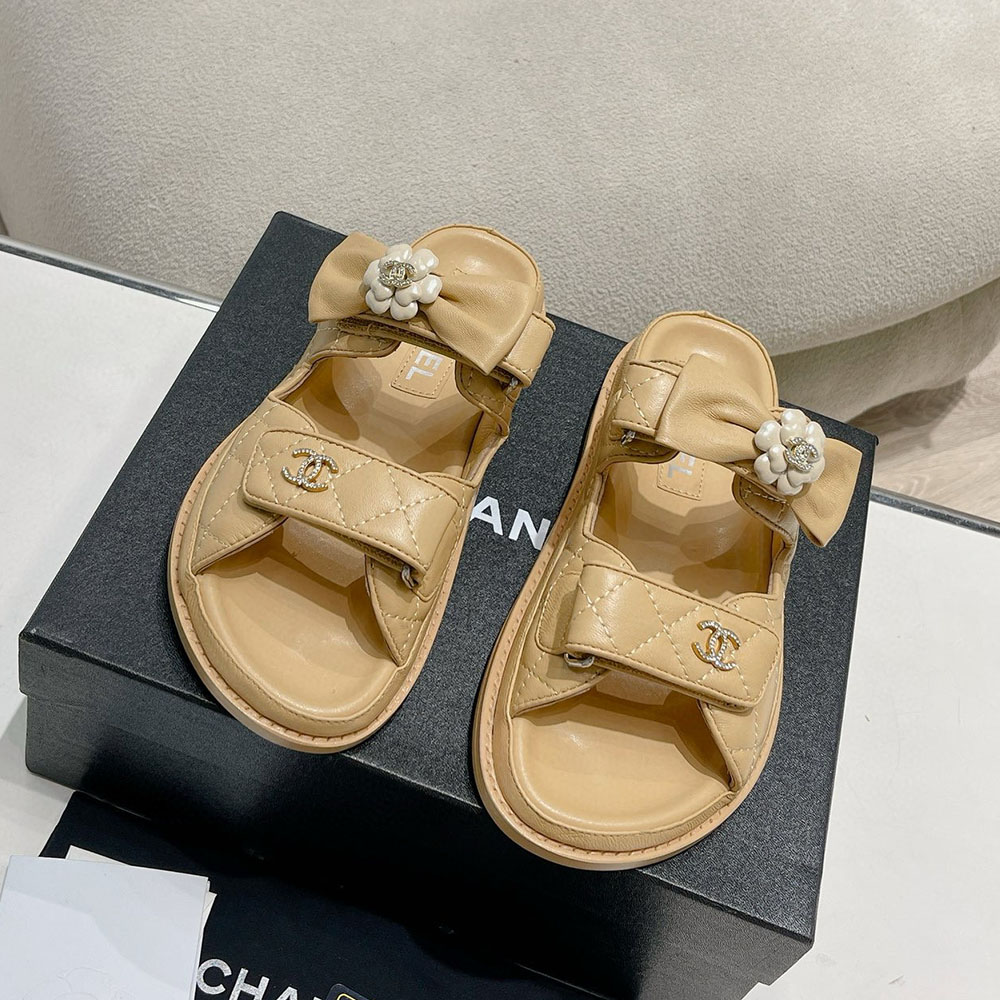 Chanel Fashionable Half Slippers Sandals Slide