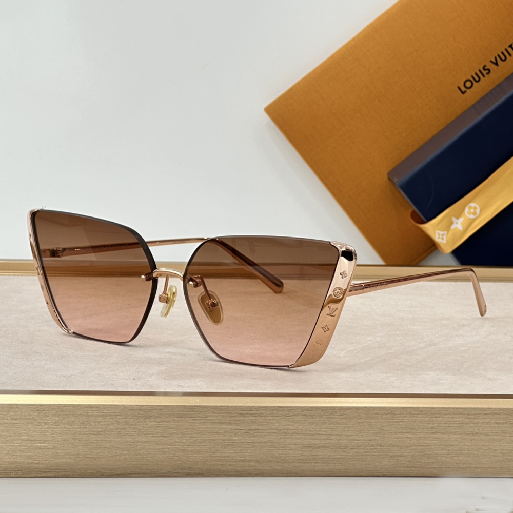Louis Vuitton LV  Metal Frame Sunglasses