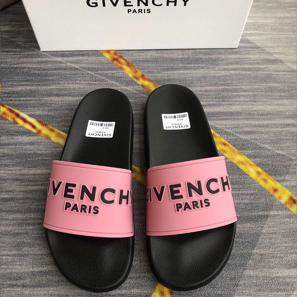 Givenchy Rubber Logo flip-flops Slide Sandal