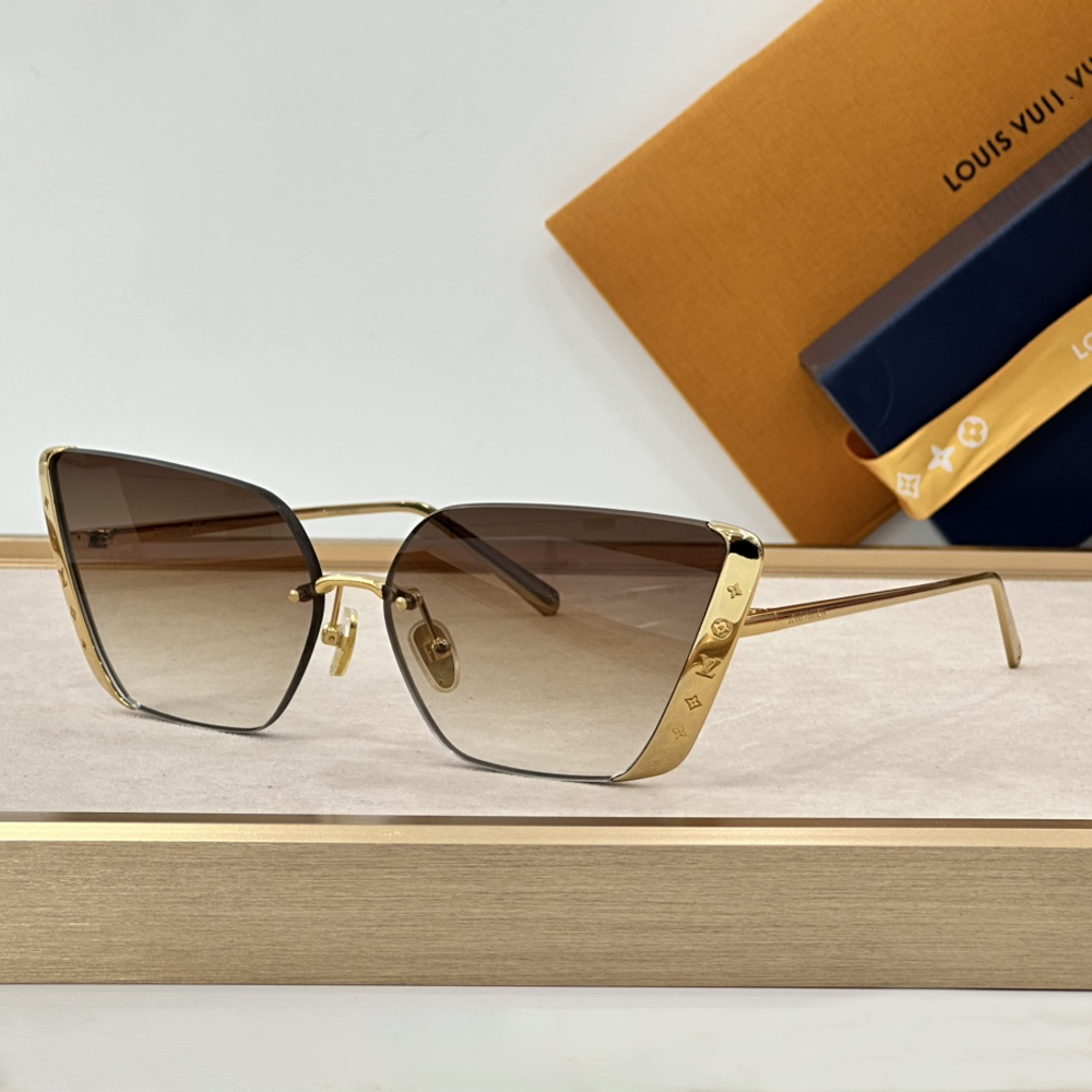 Louis Vuitton LV  Metal Frame Sunglasses