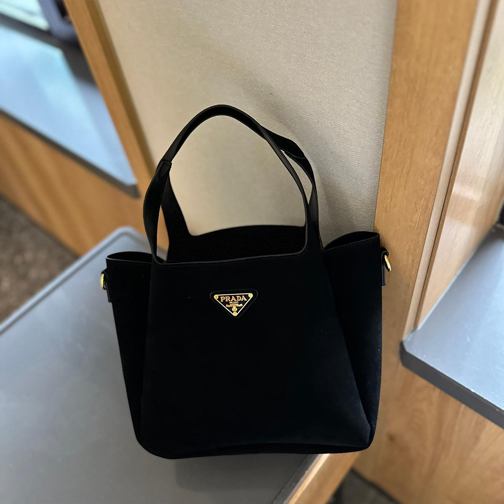 Prada Suede Mni Tote Ld44