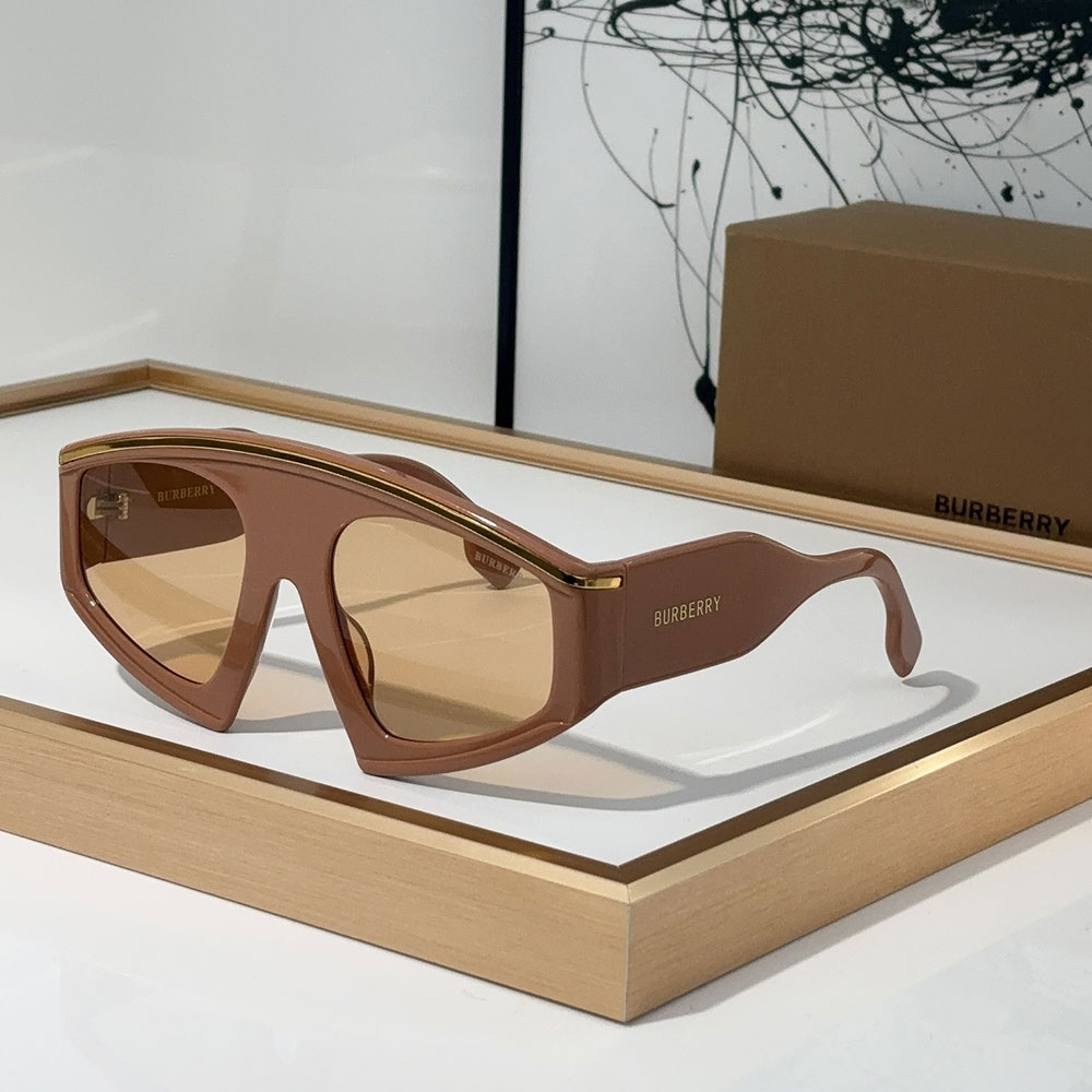 Buberry Framed Printed Cat-eye Sunglasses