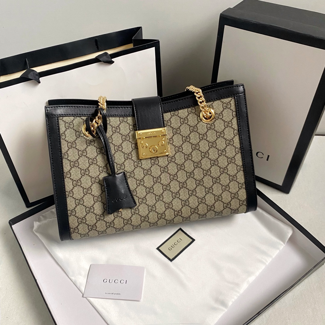 Gucci Padlock Tote Crossbody Bag