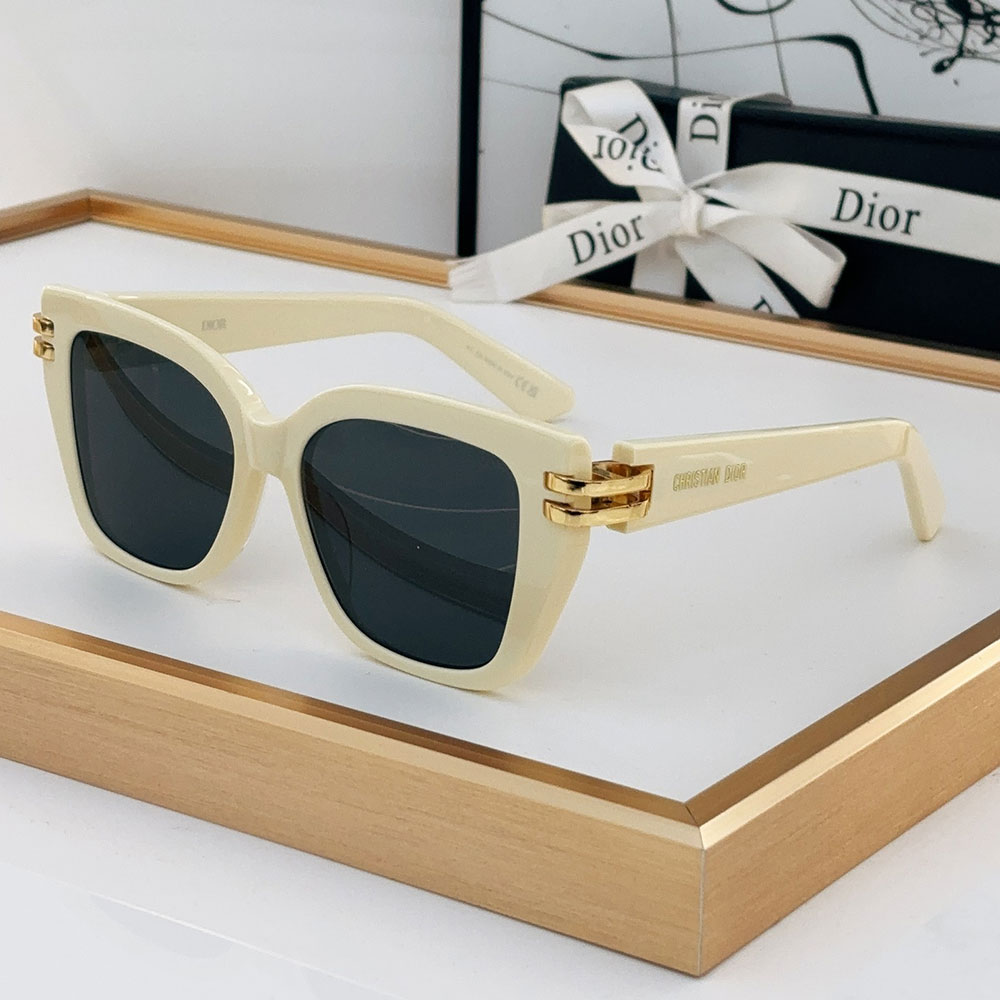 Dior Acetate Fibre Lrregular Lens sunglasses