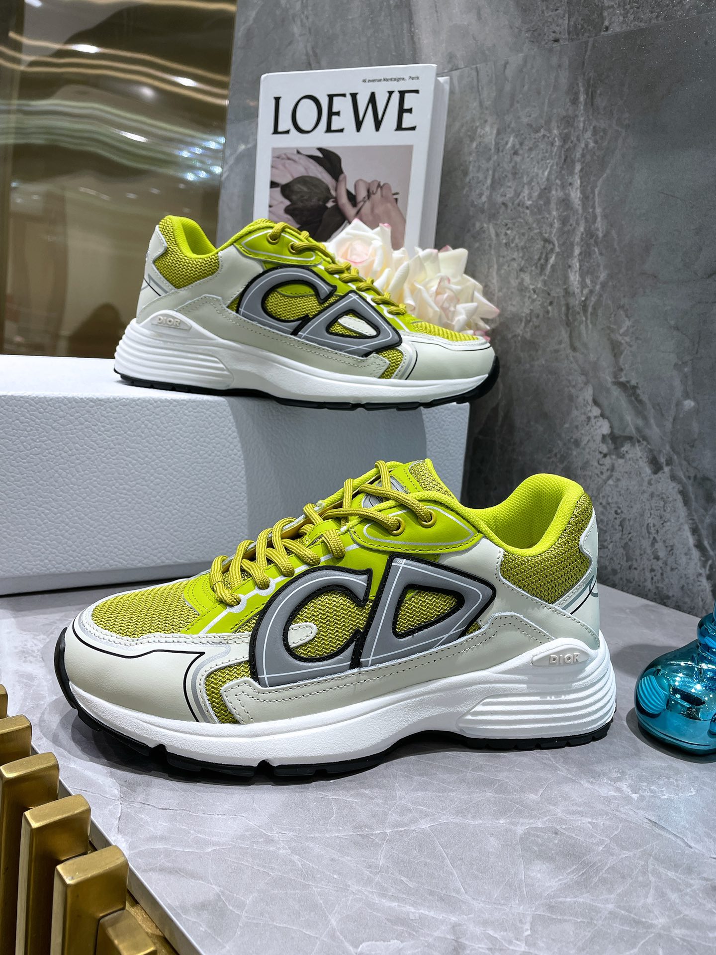 Dior B30 Dad Sneakers Green