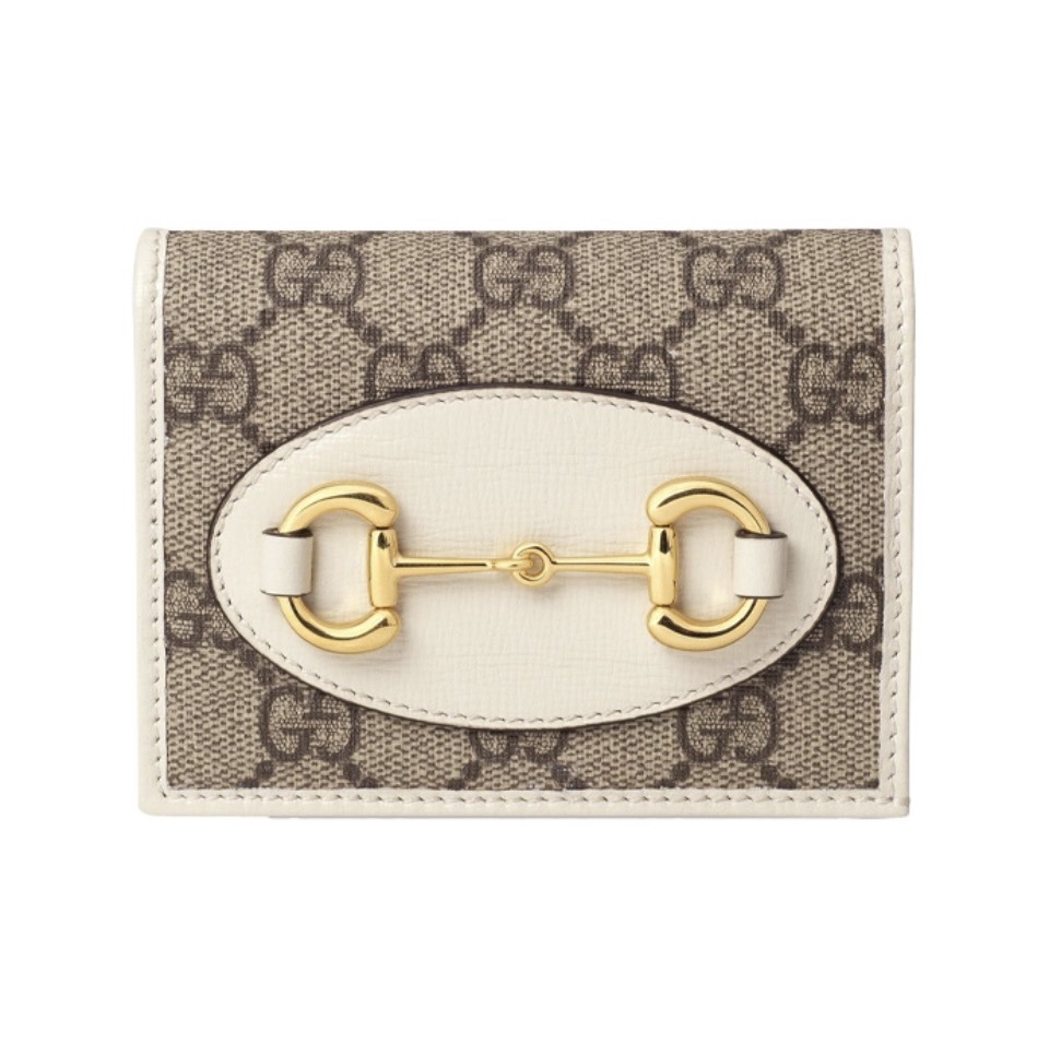 Gucci Unisex Horsebit 1955 Card Case Wallet