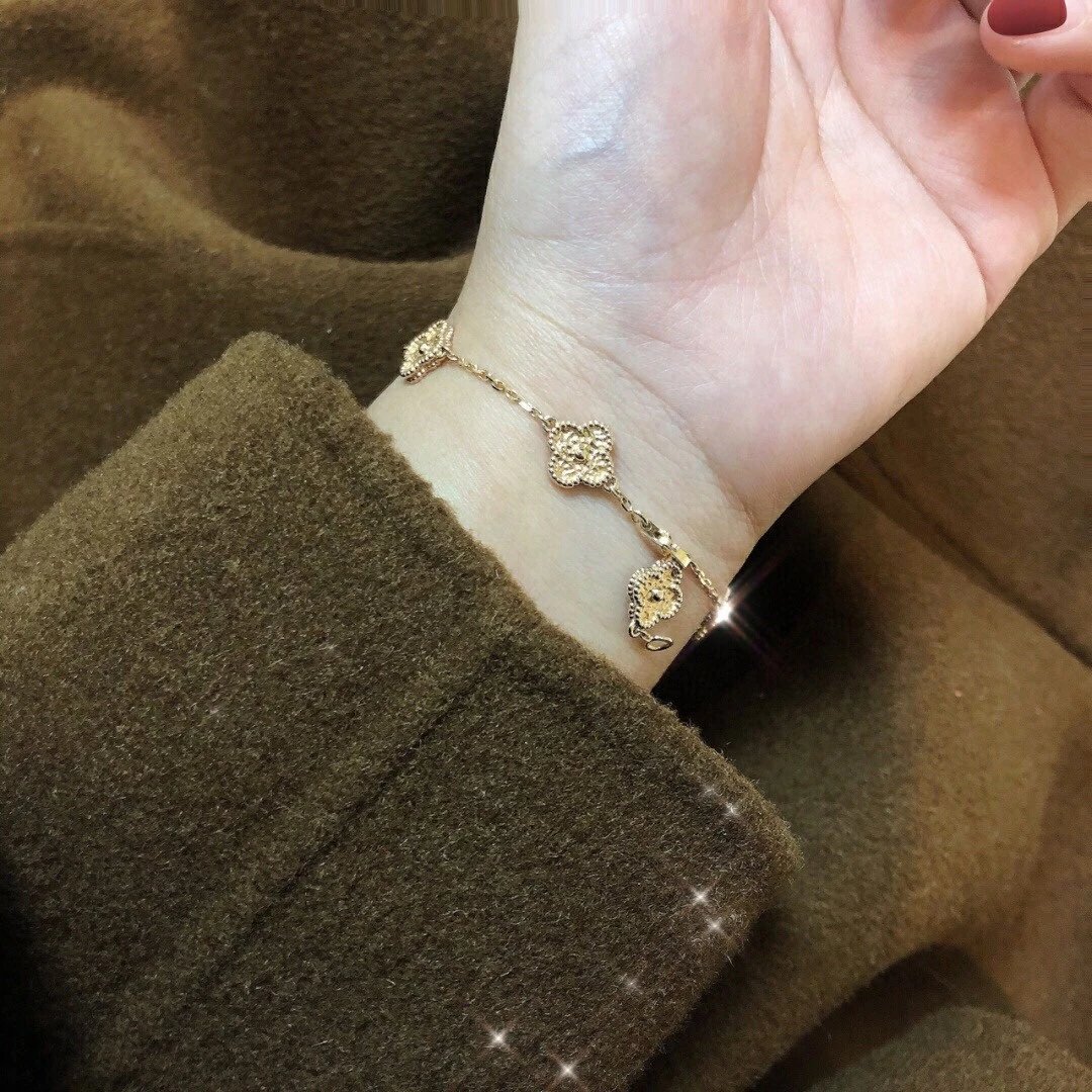 Van Cleef&Arpels VCA alhambra Bracelet mini diamond