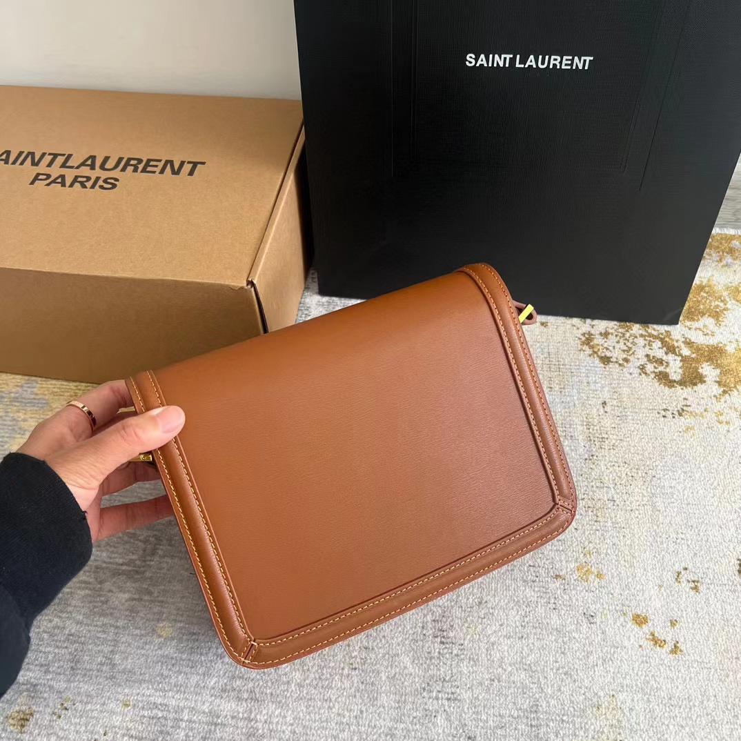 SAINT LAURENT YSL Medium Solferino Satchel
