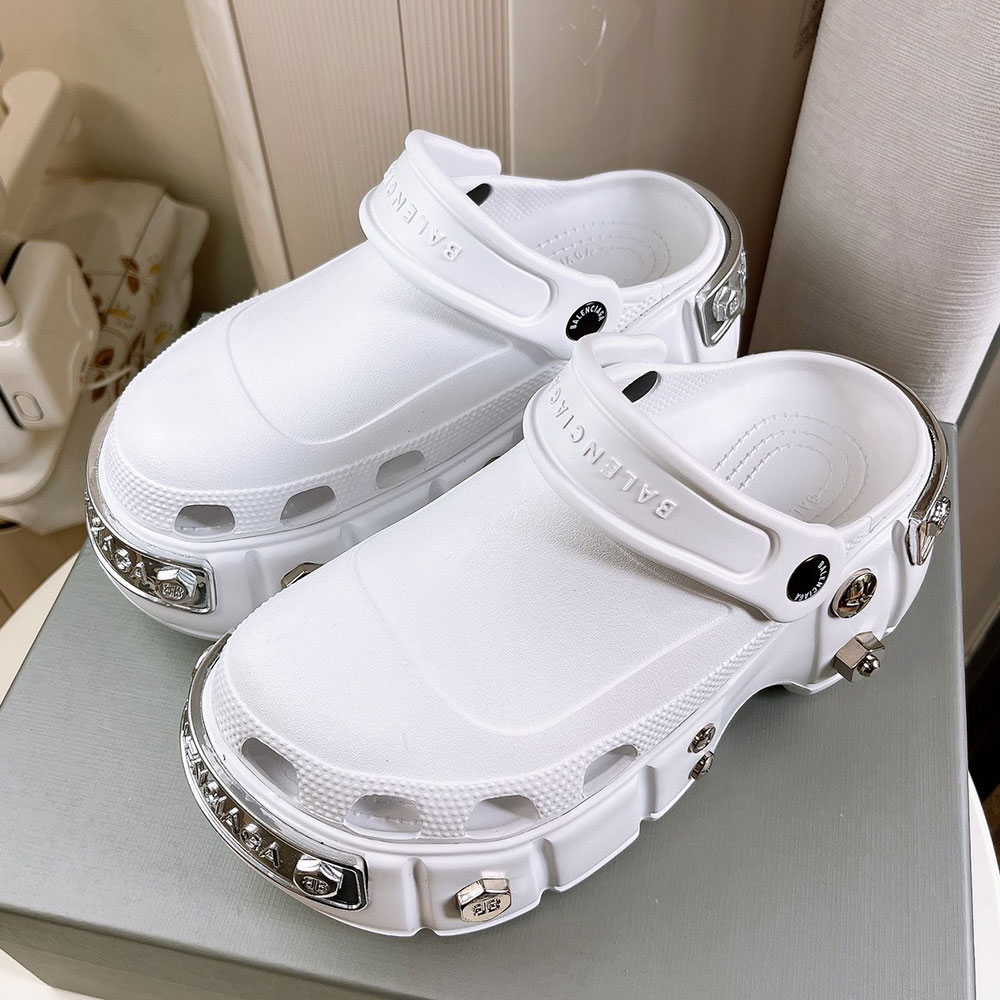 Balenciaga HardCross Platform Slippers Slide Sandal