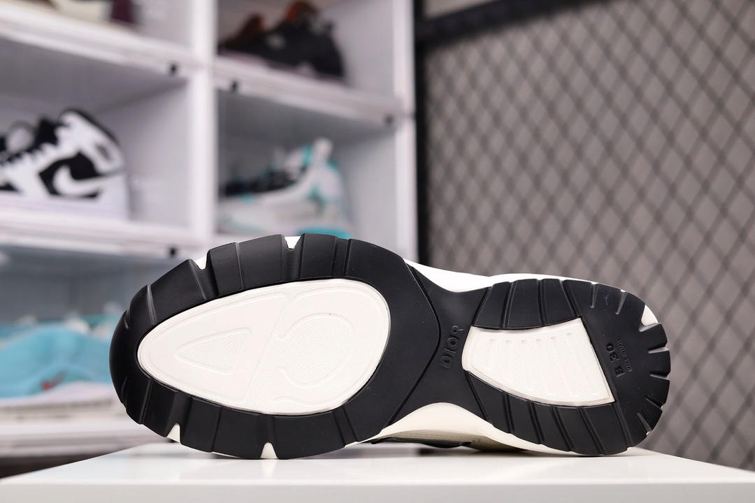 Dior B30 Dad Sneakers Green Biege