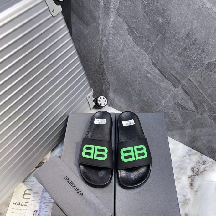 Balenciaga  Flat Slippers Slide Sandal