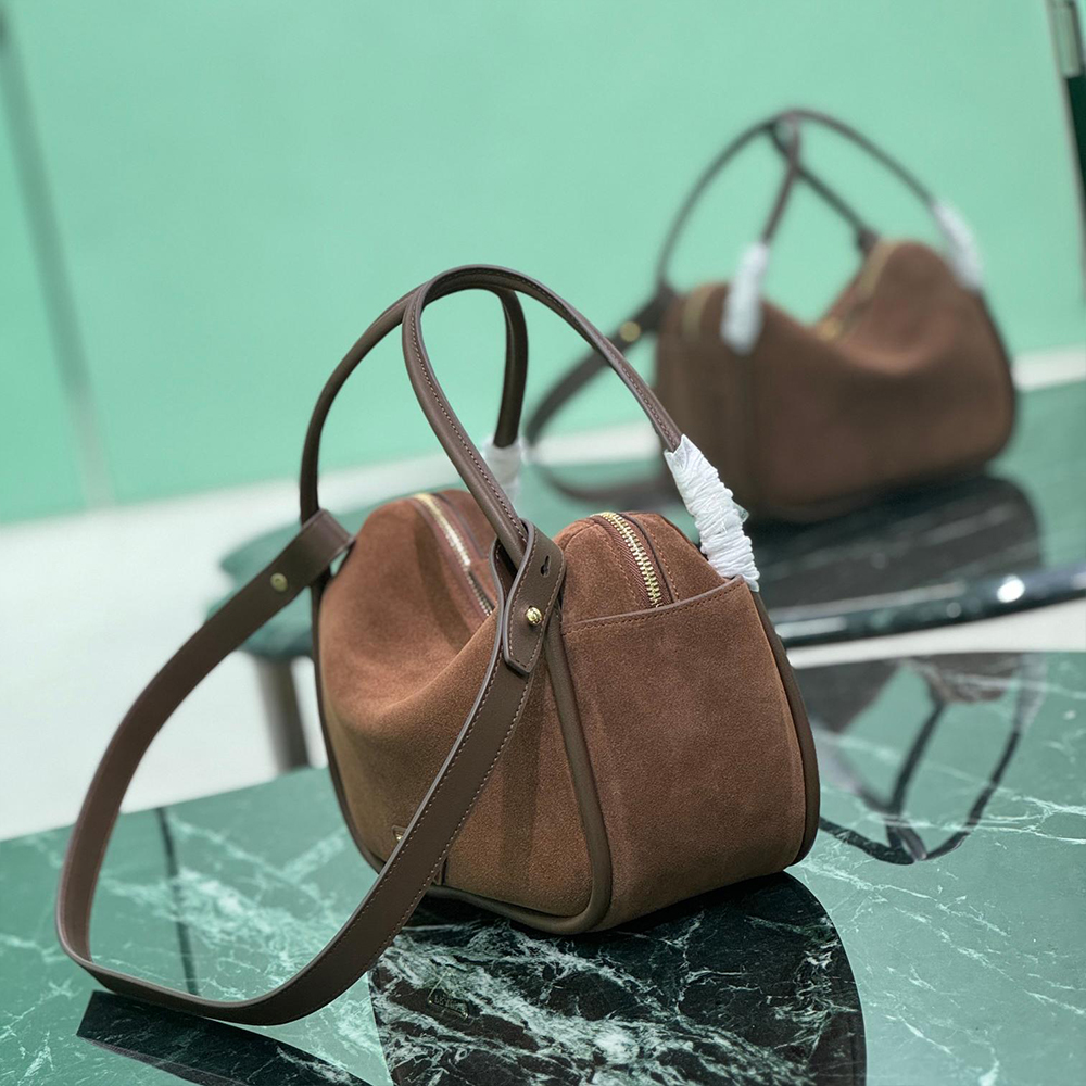 Prada Darling Suede Handbag