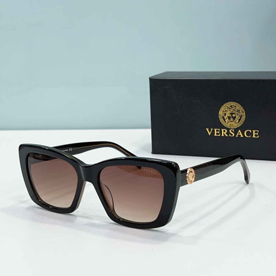 Versace  Thick Frame Sunglasses