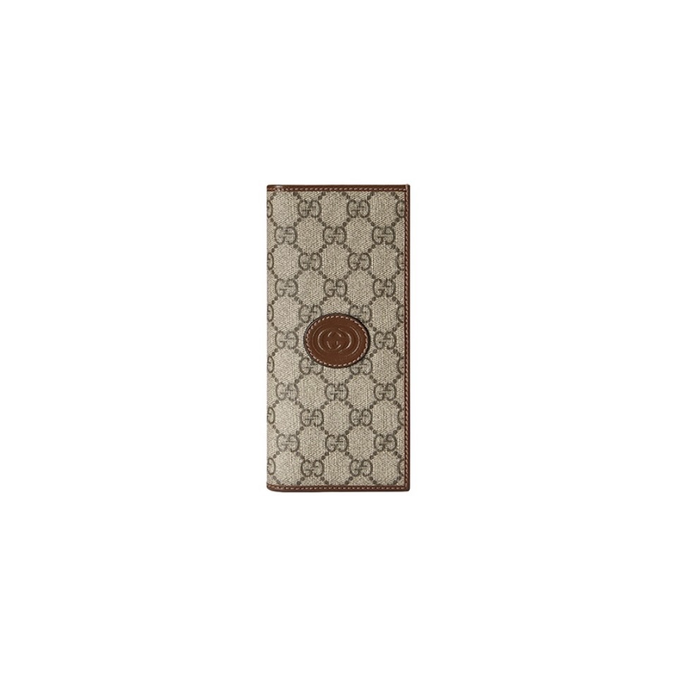 Gucci Unisex GG Long Wallet Interlocking G