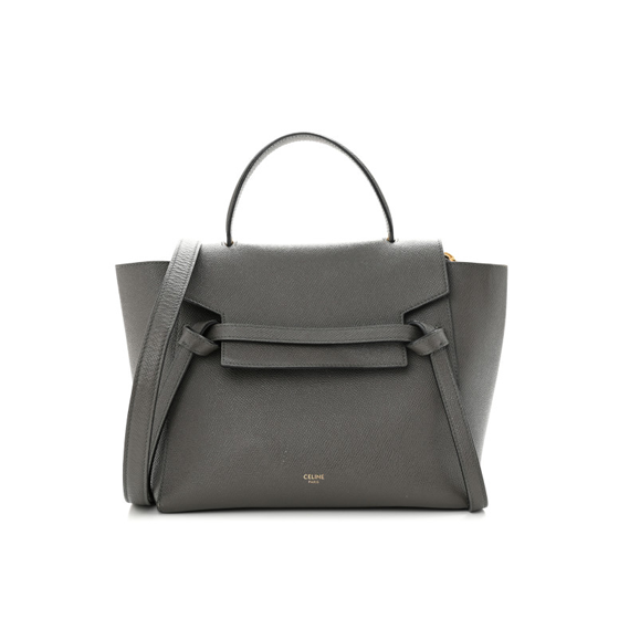 CELINE Grained Calfskin Micro  Bag